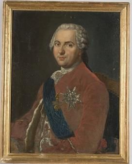 null D'après Anne-Baptiste NIVELON (1750-1764)
Portrait de Louis de France Dauphin
Huile...