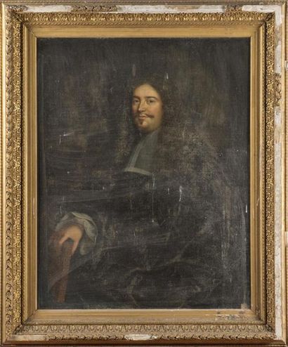 null Ecole française fin 17ème
Portrait d'un magistrat
Huile sur toile
100 x 80 cm
Cadre...