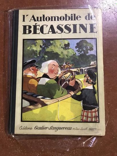 null L'automobile de Bécassine- Editions Gautier - Languereau - Edition originale....
