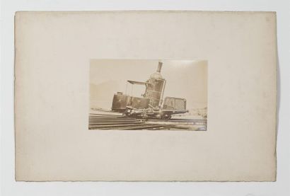 null ITALIE VESUSE et Baied e Naples, Ensemble de 13 photographies 
représentant...