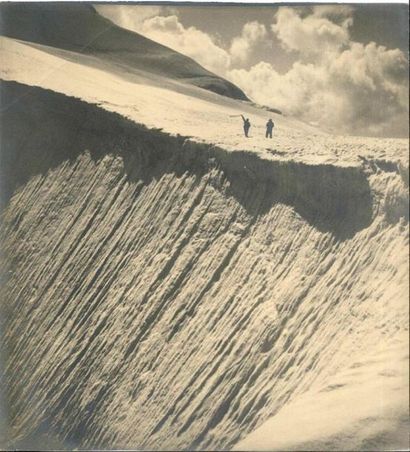 null Théodore BLANC et Antoine DEMILLY, Deux paysages (dont un de neige), tirages...
