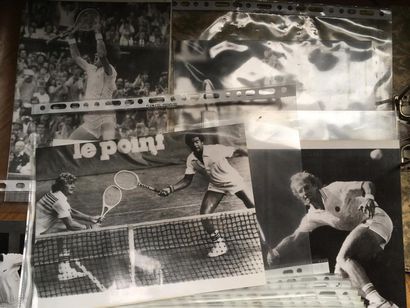 null Classeur SPORTS : plus de 90 photos dans de multiples sports 
tennis (Mac Enroe,...