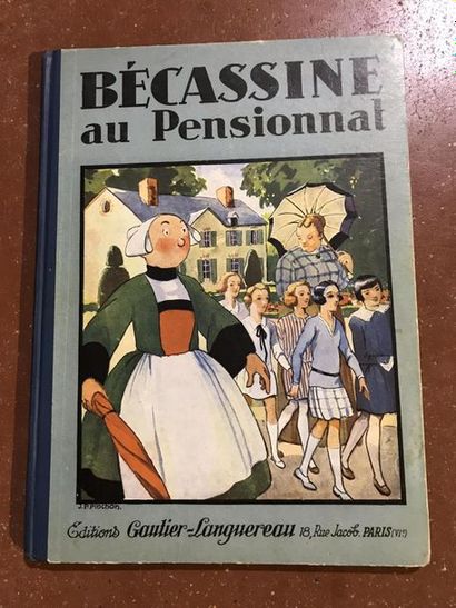 null Bécassine au pensionnat - Editions Gautier - Languereau - Edition originale....