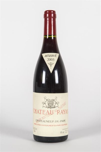 null 1 B CHATEAUNEUF DU PAPE Rouge Château Rayas 2003