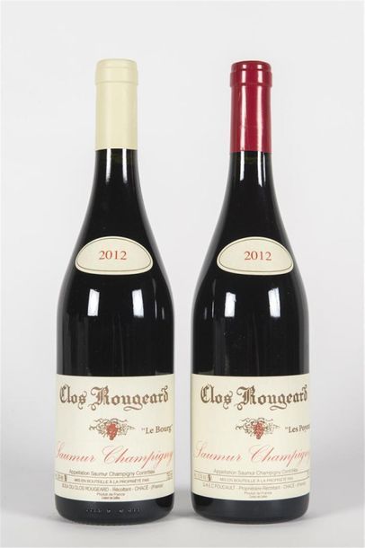 null 1 B SAUMUR-CHAMPIGNY LES POYEUX Clos Rougeard 2012
1 B SAUMUR-CHAMPIGNY LE BOURG
TVA...