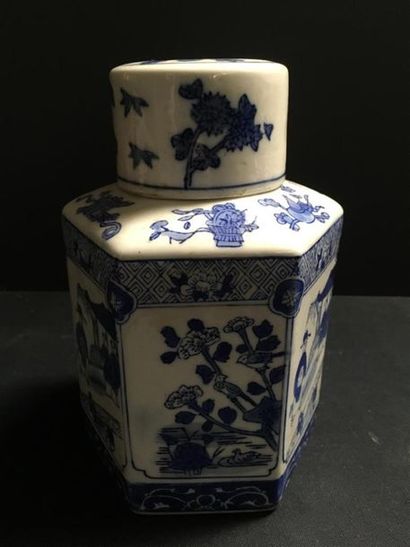 null Chine pot couvert en porcelaine