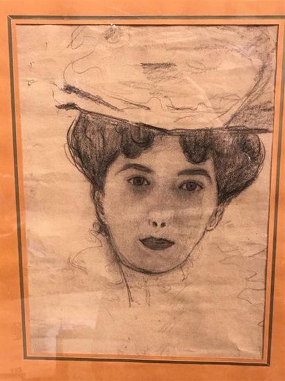 null Hippolyte LETY (1878 - 1959)
Portrait de femme 
Crayon
Signé en bas à droite...