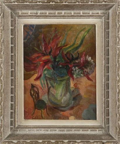 null Fred JOUANNE
Bouquet
Huile sur toile
Signée en bas à droite
35 x 27 cm