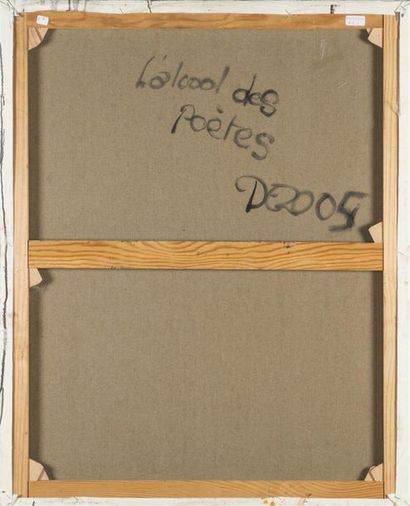 null Liam DEZO (1954)
L'alcool des poètes
huile sur toile, signée, titrée et datée...