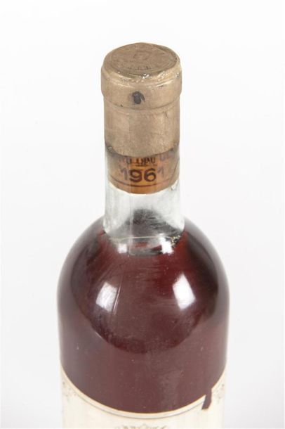 null 1 B CHÂTEAU COUTET (T.L.B.+; e.a; c.s.) CC1 Sauternes 1961