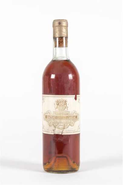 null 1 B CHÂTEAU COUTET (T.L.B.+; e.a; c.s.) CC1 Sauternes 1961