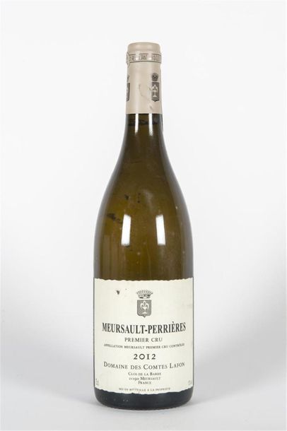 null 1 B MEURSAULT-PERRIÈRES (1er Cru) 1 accroc léger étiquette Comtes Lafon 201...