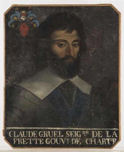 null Ecole française du 16ème siècle
Portrait de Claude GRUEL gouverneur de CHARTRES...