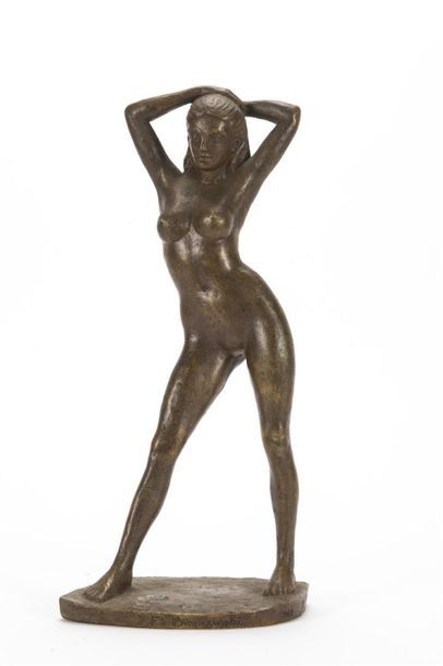null Frederic BRONIEWSKI (1958)
Femme nu debout 
H : 40 - L : 22 cm


