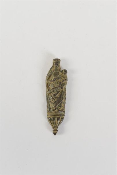 null Minerve casquée, sujet en bronze anciennement doré
18ème siècle
H : 11, 5 cm
Joint...