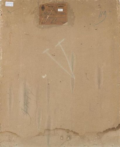 null Jan STYKA (1858-1925)
La Vierge sage
Huile sur carton fort
Signée en bas à gauche
72...