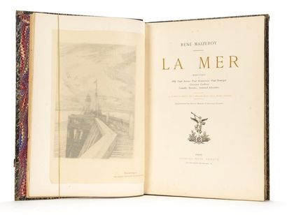 null MAIZEROY (René) : La Mer. Préludes de MM Paul ARENE, Paul BONNETAIN, Paul BOURGET,...
