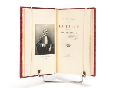 null TENDRET (Lucien) : La Table au pays de Brillat-Savarin.- Chambery, Librairie...