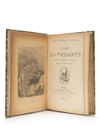 null VILLIERS de L'ISLE ADAM (Auguste, Comte de) : Chez les passants (Fantaisies,...