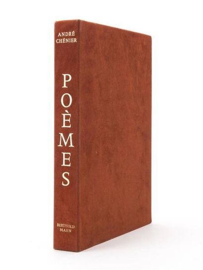 null CHÉNIER (André) : Poèmes. Paris, Paul Hartmann, 1955. Illustré par Berthold...