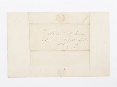null (AUTOGRAPHES) EBLE (Jean-Baptiste) 1758-1812 Général Napoléonien.

Lettre autographe...