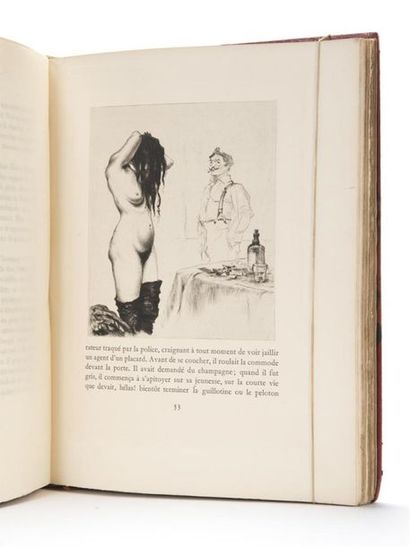 null GONCOURT (Edmond de). La Fille Elisa. Paris, Le livre du bibliophile, Georges...