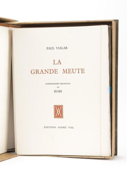 null VIALAR (Paul) : La Grande Meute. André Vial, 1971. 

28 par 38 cm. 242 pages....