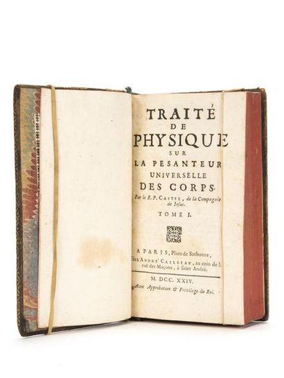 null CASTEL (Louis-Bertrand). Traité de Physique sur la Pesanteur Universelle des...