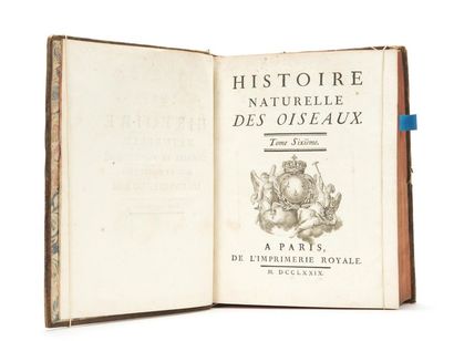 null BUFFON (Georges-Louis Leclerc de) : Histoire naturelle des oiseaux. Paris, imprimerie...