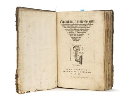 null (Post-INCUNABLE) JOHANES de Segovia et Conradus HALBERSTADENSIS : CONCORDANTIE...