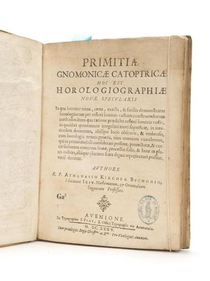 null KIRCHER (Athanase) : Primitiae gnomonicae catoptricae hoc est horologiographiae...