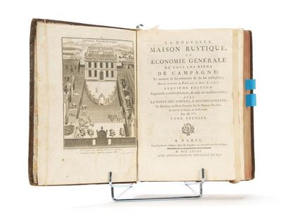 null LIGER (Louis, d'Auxerre) : La Nouvelle Maison Rustique, ou Economie générale...