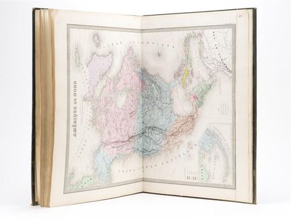 null [Atlas] ANDRIVEAU-GOUJON (E) : Atlas usuel de géographie moderne. Paris, Andriveau-Goujon,...