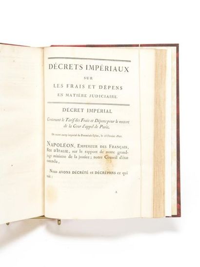 null (DROIT) CODE de procédure civile, suivi du tarif des frais et dépens. Edition...