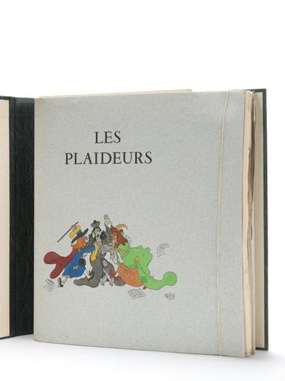 null RACINE (Louis) : Les plaideurs. Illustré par DUBOUT. A l'Emblème du Secrétaire,...