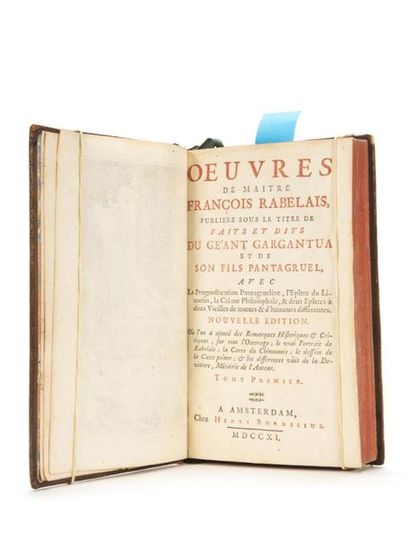 null RABELAIS (François) : Oeuvres de Maître François Rabelais, publiées sous le...