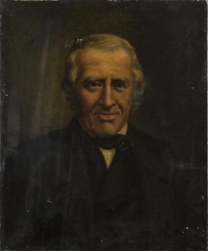 null Ecole 19ème siècle
Portrait d'homme
Huile sur toile
65 x 54 cm
