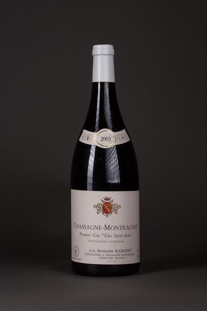 null 1 Mag CHASSAGNE MONTRACHET CLOS ST JEAN Rouge (1er Cru) Ramonet 2003