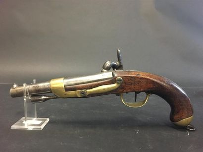 null Pistolet modèle 1822 T Bis
Platine gravée manufacture royale de Thule