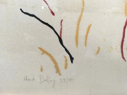 null Hervé BALLAY
Lithographie sur papier
Signée et numérotée
72 x 87 cm