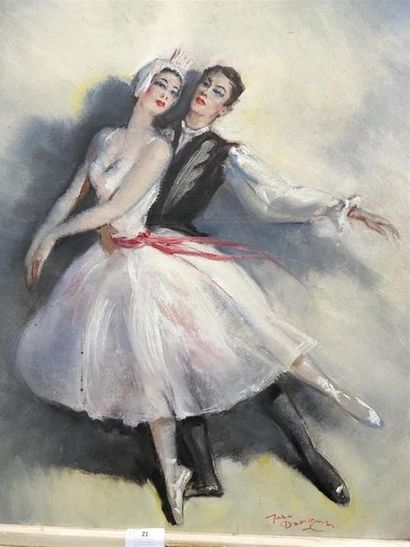 null Jean DARRIGNAN
Ballet de l'opéra
Signé en bas à droite
55 x 45 cm