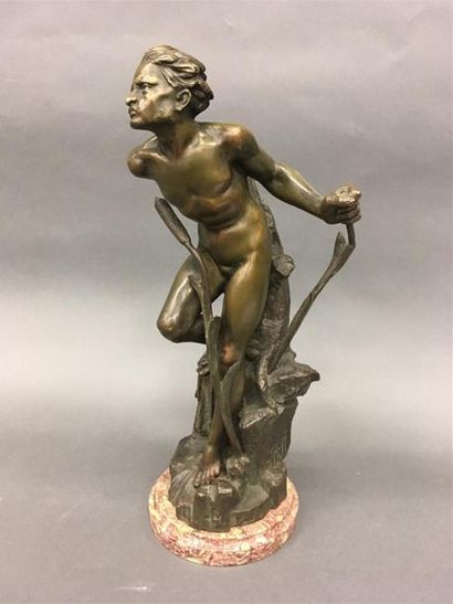 null Alphonse Léon GERMAIN-THILL (1873-1925)
Divinité lacustre
Epreuve en bronze...
