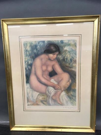 null Reproduction nu de Renoir
45 x 34 cm