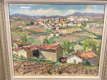 null André PARDON
Vaux en Beaujolais
Gouache
37 x 44.5 cm