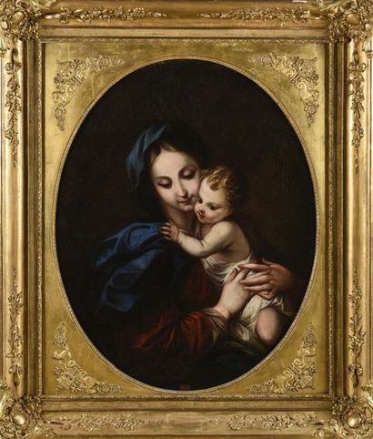 null Attribué à Jacques STELLA (1596 - 1657), 17ème siècle
Vierge à l'enfant
huile...