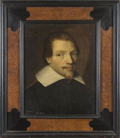 null Ecole du 17ème siècle
Portrait presumé de Jean le Nobletz, juge au Tribunal...