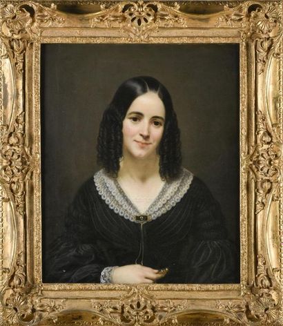 null Henry SERRUR (1794 - 1865)
Portrait de Madame DUBRANFAUT épouse du chimste Auguste...