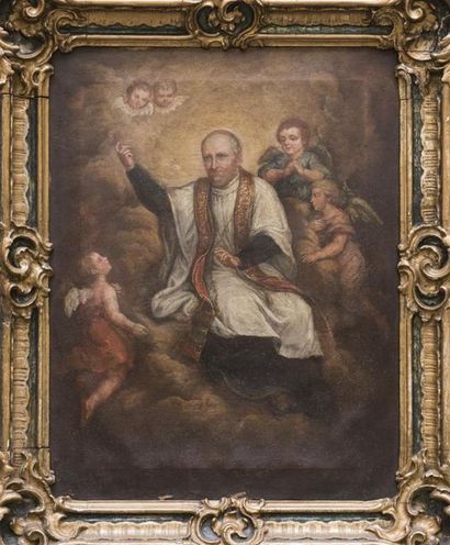 null Fin 17ème
Saint Vincent de Paul
huile sur toile 
91 x 70 cm
Ttès beau cadre...