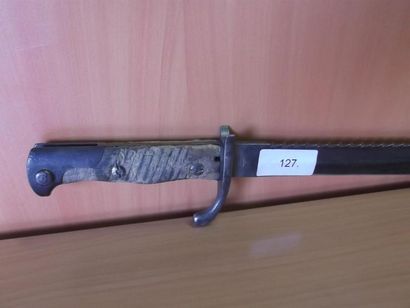 null Baïonette Mauser de sapeur allemand
L : 50 cm