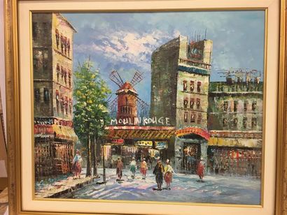 null Le Moulin Rouge
Huile sur toile
50 x 59 cm